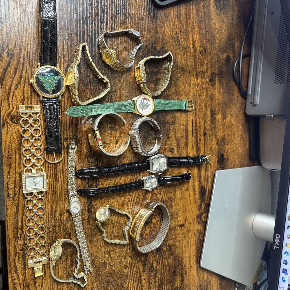 Lot of 14 Watches  Womens - Miscellaneous Brands, NON WORKING!